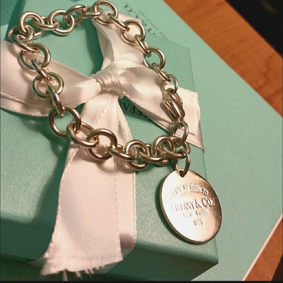 Tiffany Retired Round Tag RTT Bracelet